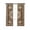 Brown, variant on Orange Boho Ethnic Blackout Curtains 84 Inches Length, Vintage East Oriental Tribal Antique Window Treatment Thermal Insulated Drapes for Bedroom Living Room 2 Panels 84x84 Inches