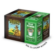 Cafe Don Pedro - 72 ct. Decaf Premium Arabica Low Acid Coffee Single Serve Brew Cups