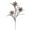 Chocolate, variant on Vickerman 31" Purple Snowflake Glitter Spray, 6 per bag.