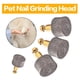 thumbnail image 3 of Puntas de repuesto para lima de uñas de perro hiSpkNix, paquete de 20, punta de diamante, 3 of 6