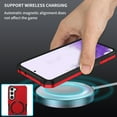 thumbnail image 4 of Dteck Magnetic Case for Samsung Galaxy S23 Plus Compatible with MagSafe, Shockproof Military Grade Protection Magnetic Rugged Case for Samsung Galaxy S23 Plus,Red, 4 of 9