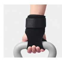 RENACLIPY BERTDOMD 1 Pair Gym Grip Gloves for Weightlifting Pull-Up Protection Sweat Absorption Ventilation Black