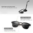 thumbnail image 4 of Gafas de sol SUNGAIT Classic Half Frame Polarizadas Negras, 4 of 7