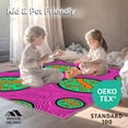 thumbnail image 4 of ODIKA 5'x7' Machine Washable Non-Slip Area Rug, Witches Brew Cauldron Magical Potion Half Round Entry High Traffic Rug with Pad, Pink, 514380, 4 of 8