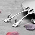 thumbnail image 5 of Cute Cat Spoon Long Handle Mini Flatware Coffee Stainless Steel Drinking Seasoning Tools Hanging Up Teaspoon Kitchen Gadget 11.8*1.8 cm Ice Cream Desert Tea Spoons, 5 of 9