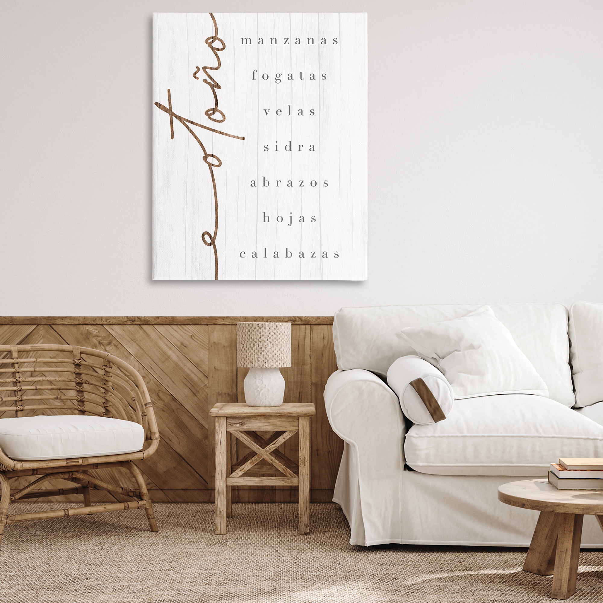 Stupell Industries Esencia del Otoño Holiday Painting Wrapped Canvas Art Print Wall Art, 36 x 48