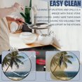 thumbnail image 3 of Gas Stove Burner Cover,Electric Stove Top Protector,Easy to Clean,Coconut Trees by the Sea under a Cloudy Sky, 3 of 7