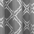 thumbnail image 2 of Better Homes and Gardens Metallic Foil Trellis Curtain Panel, 2 of 4