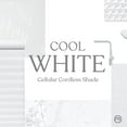 thumbnail image 5 of MOOD Top Down Bottom Up Cellular Shades | Luxury meets function | Cordless, Light Filtering, Insulation, Acoustic Comfort | Honeycomb Blinds for Windows | Cool White | 19" Width x 36" Height, 5 of 5