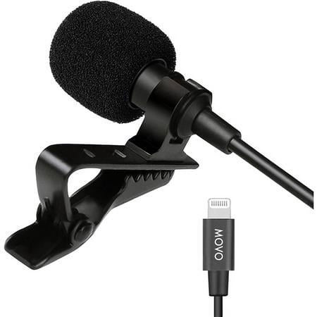 UPC: 0817711021824 | iLav Digital Clip-On Omnidirectional Lavalier Microphone with MFi Certified Lightning Connector  20  Cable