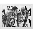 thumbnail image 2 of P Muir 14x11 White Modern Wood Framed Wall Art Titled - Kobe _ Mj, 2 of 6