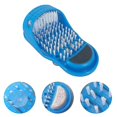 thumbnail image 1 of Bathroom Shower No Bending Feet Brush Foot Cleaning Bristle Slipper-pink, 1 of 5