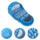 thumbnail image 1 of Bathroom Shower No Bending Feet Brush Foot Cleaning Bristle Slipper-pink, 1 of 5