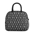 thumbnail image 2 of Southwestern Succulent Insulated Lunch Bag – Reusable Thermal Cooler Tote with Desert Style and Succulent Botanical Prints for Office Lunch and Travel, 2 of 7