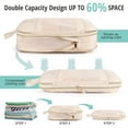 thumbnail image 2 of TRIPGEAR 8 Set Expandable Compression Packing Cubes, Lightweight Travel Organizer Bags, 2 of 8
