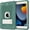 Green, variant on SUPNICE Case for iPad 9th 8th 7th Generation (10.2 inch, 2021/2020/2019), Shockproof Protective iPad 10.2 Case with Built-in Stand/Pencil Holder, Black