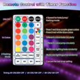 thumbnail image 3 of EASTIN Remote Control Trampoline Light Strip  16.4ft 16 Colors Waterproof Anti Impact Rim Lamp Tape LED, 3 of 12