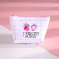 thumbnail image 6 of Vjnyvs Mini PU Coin Purse Pouch Cute Strawberry Mini Wallet Zipper Wallets Coin Purse Pouch Storage Key Bag for Credit Card ID Card Lipstick, 6 of 7