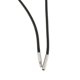 thumbnail image 4 of Cordón de cera negro de 8 x 1,5 mm con cierre de bayoneta a presión para hacer collares de 18 pulgadas --- Código de modelo 24209, 4 of 5