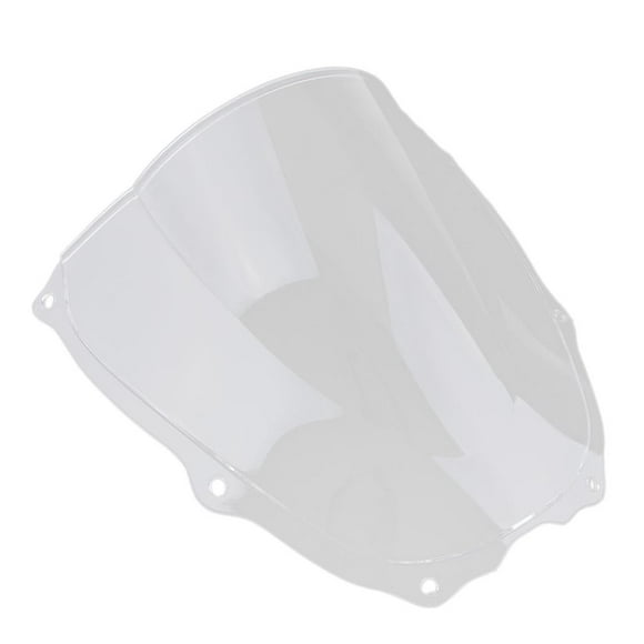 Parabrisas grande para motocicleta VTR1000 2000-2006, 31 x 32 cm, ahumado/transparente Claro