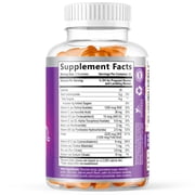 Prenatal Vitamins for Women - Pregnancy Vitamins Gummies with Folic Acid, Vitamin A, C, D3, B12, B6 - Prenatal Multivitamin Gummy for for Fetal Support, Pregnant & Nursing Women - 120 Gummies
