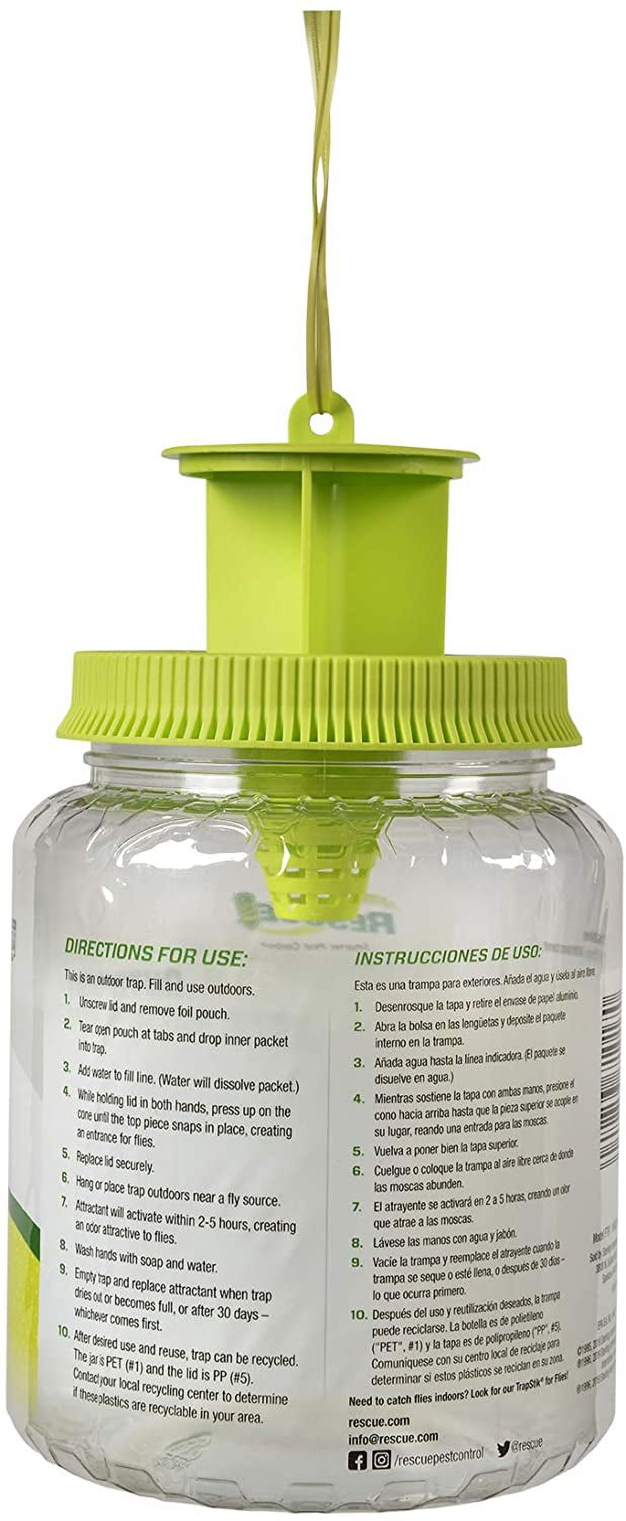 Rescue Reusable Fruit Fly Trap - Power Townsend Company