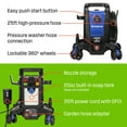 thumbnail image 2 of Westinghouse 2500 Max PSI 1.76 Max GPM Electric Powered Pressure Washer with Anti-Tipping Technology and 5 Quick Connect Tips, 2 of 14