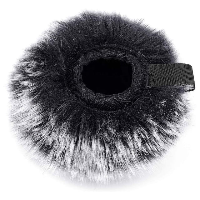 Fluffy Microphone Covers Furry Mic Headset Karaoke Windscreen Voice Tube Protector with Good Elasticity Replacement for yeti/Pro