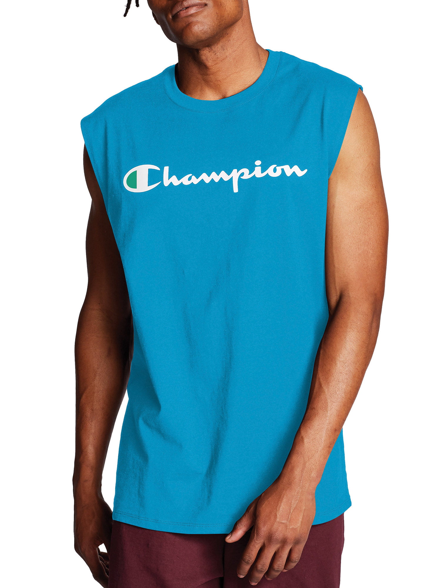 Champion - Champion Men's Classic Jersey Muscle Tee - Walmart.com ...