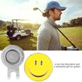thumbnail image 4 of Marcador De Golf, Pulido De Superficie Galvanoplastia Robusto Y Duradero Marcador De Pelota De Golf, Metal Fácil De Transportar Para Regalo De Decoración ANGGREK Otros, 4 of 8