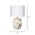 thumbnail image 3 of Jamie Young Co Helios Ceramic Table Lamp in White, 3 of 6