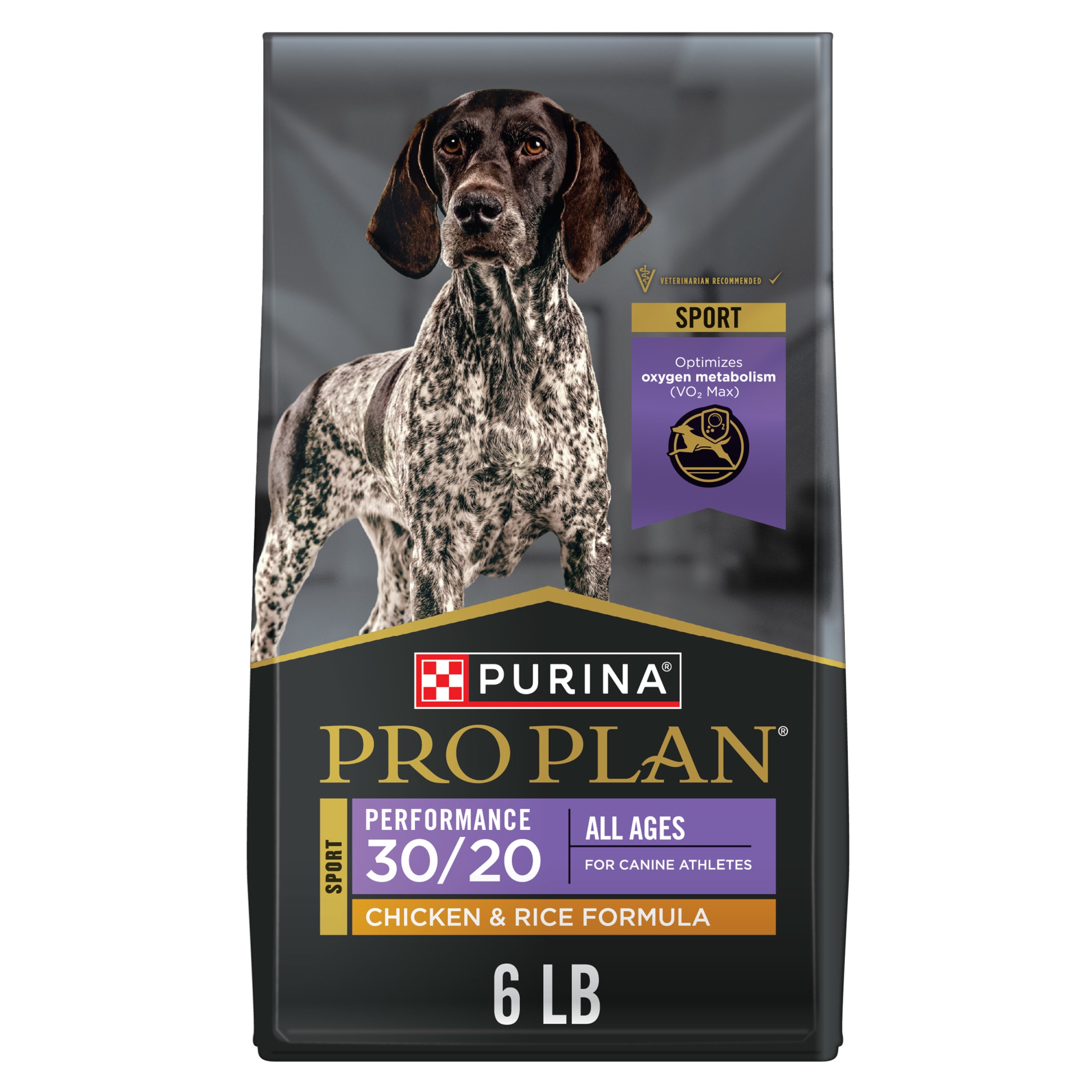 Purina Pro Plan Sport Performance 30/20 Chicken & Rice Dry Dog Food, 6 lb photo 1