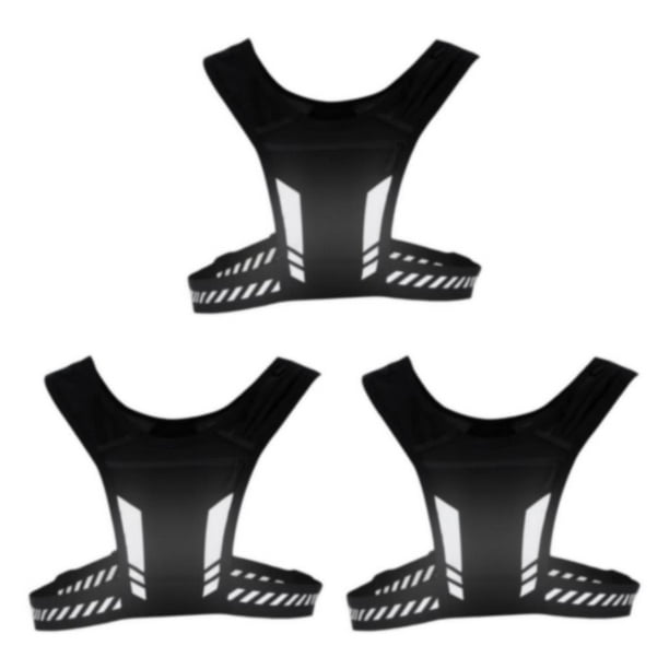 Greeniant Chaleco reflectante para correr con bolsillo para teléfono Ligero para hombres Correr Senderismo Type1 NO1