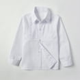 thumbnail image 3 of Boy's White Shirt With a Pleated Pattern on the Chest to be Worn During the Wedding Graduation Ceremony, 3 of 5