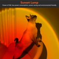 thumbnail image 3 of FYBTO Sunset Lamp Projection, 16 Colors Changing Projector 360 Degree Rotation LED Mellow Floor Lamp Rainbow Night Light for Photography/Party/Home Decor/Bedroom/Living Room for Girlfriend, 3 of 5