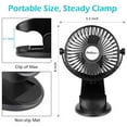 thumbnail image 4 of skygenius Portable Clip-On Electric Household Fan, 4 of 10