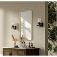 thumbnail image 3 of Elegant D?cor Contour Metal Rectangle Mirror 18x36 in Brass, 3 of 9