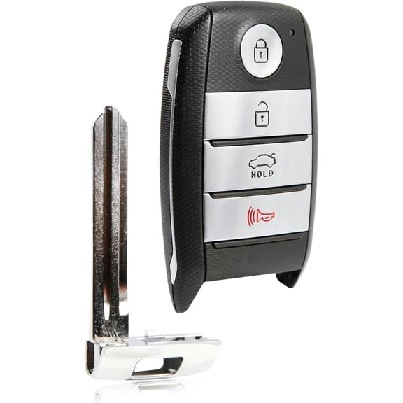 Keyless Entry Remote Key Fob 4-Button Smart Car Replacement for 2017 2018 Forte (CQOFN00100, 95440-A7600)