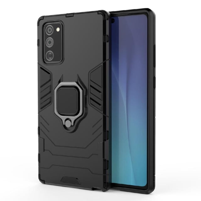 Funda para Samsung Galaxy NOTE 20 5G con Soporte Anillo Giratorio 360° y Protección Resistente a Golpes y Caídas