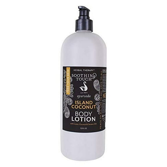 SOOTHING TOUCH Island Coconut Body Lotion, 32 Oz