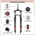 thumbnail image 3 of BUCKLOS MTB Suspension Fork 26/27.5/29" Mechanical Spring Bicycle Fork, 3 of 8