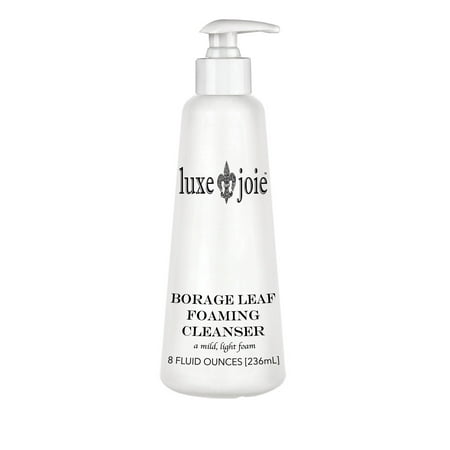 Borage Leaf Foaming Facial Cleanser Alpha Beta Hydroxy Acids, Salicylic Acid and Lavender Essential Oil
