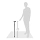 thumbnail image 5 of Bastón Plegable Altura Ajustable Madera Drive Medical Cobre Drive Medical BZDR, 5 of 8