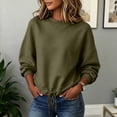 thumbnail image 4 of Ounisa Women's Winter Fashionable Casual Sweatshirt Long Sleeved Pullover Sweatshirt Hooded Sweatshirt, 4 of 8