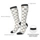 thumbnail image 4 of Fotbe Indian Elephant Calcetas Divertidas Estampadas para Hombre y Mujer, Calcetas de Algodón hasta la Rodilla para Caminar, Correr, Enfermería y Embarazo, 4 of 6