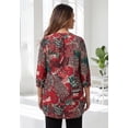 thumbnail image 2 of Catherines Women's Plus Size Muse Pintuck Tunic, 2 of 5