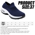 thumbnail image 5 of Zapatillas de deporte con aumento de altura, zapatillas de deporte casuales de moda para mujer, cómodas zapatillas con plataforma con amortiguación de aire, 5 of 5