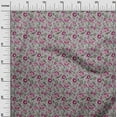 thumbnail image 3 of oneOone Cotton Flex Gray Fabric Asian Suzani Sewing Material Print Fabric By The Yard 40 Inch Wide, 3 of 5