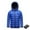 Blue, variant on IROINNID Toddler Winter USB Electric Heated Lightweight Outwear Rechargeable Heating Waistcoat Down Jacket Hooded Coat