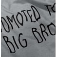 thumbnail image 4 of Promoted to Big Brother Announcement Youth T Shirt Tee Boys Infant Toddler Brisco Brands 4T, 4 of 5